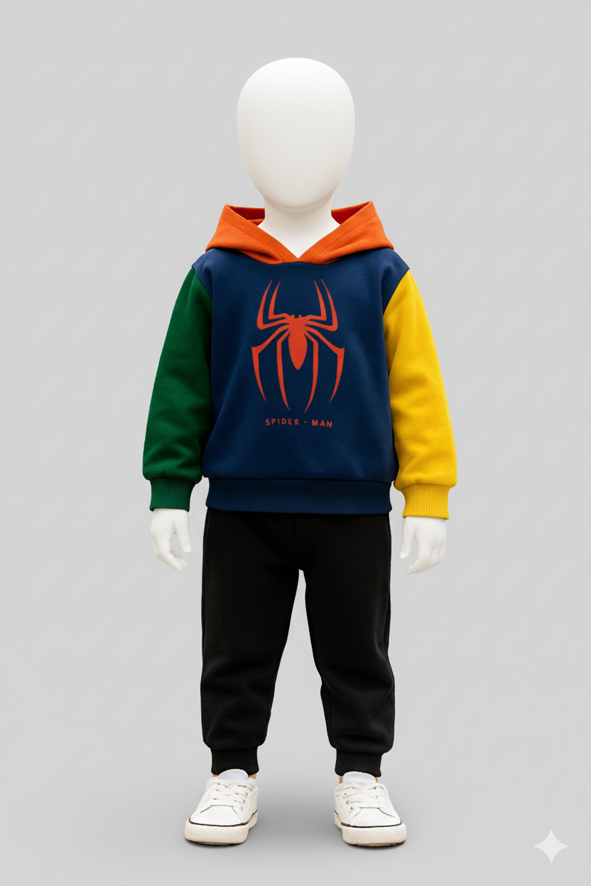 Spider man Winter Premium Hoodie and Joggers