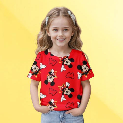 SINGLE T-SHIRT FOR GIRLS (2 YEARS -8YEARS)