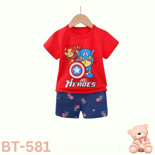 Baby short sleeve t-shirt set