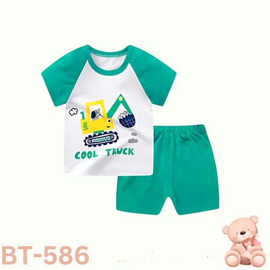 Baby short sleeve t-shirt set