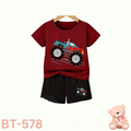 Baby short sleeve t-shirt set