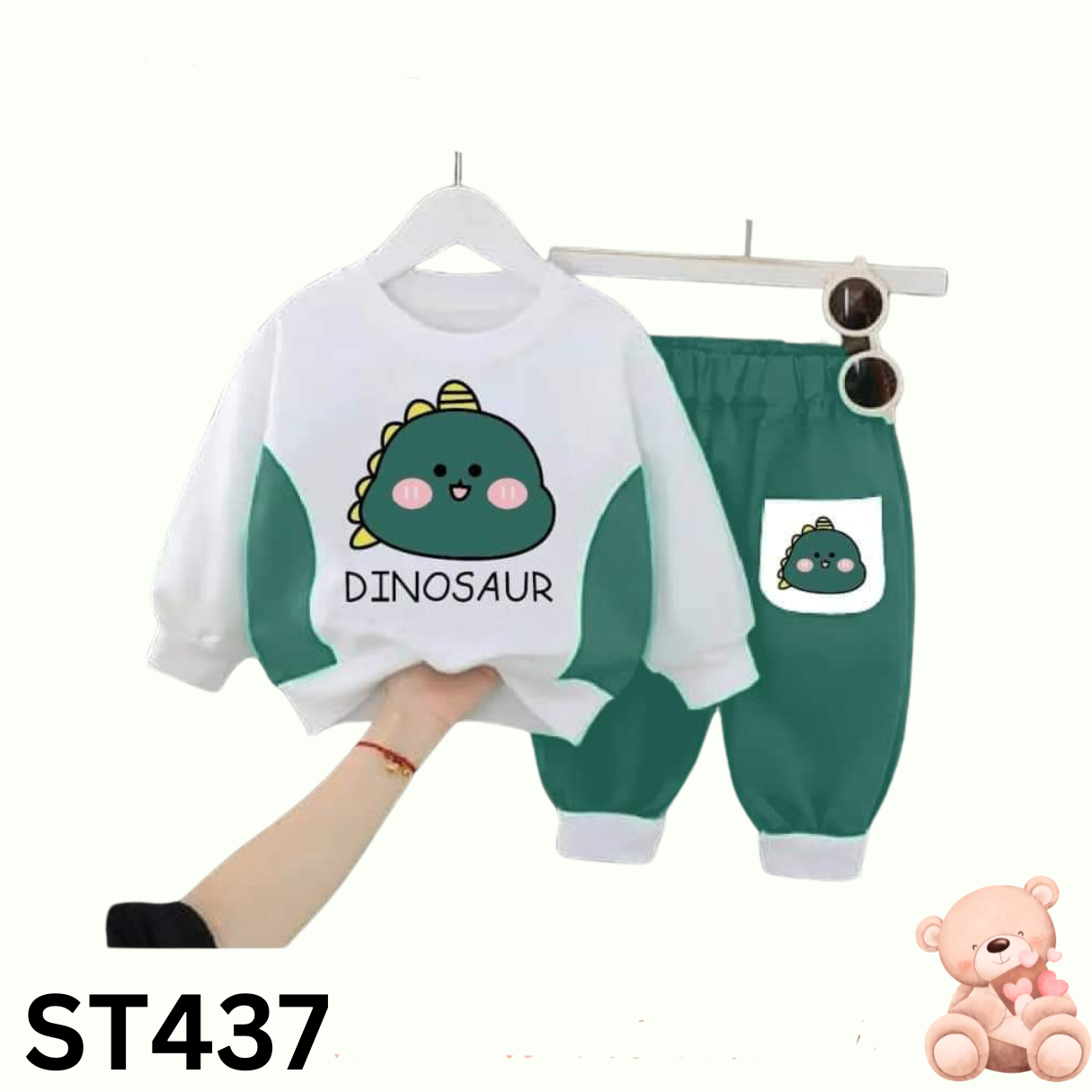 Winter DINOSAUR Premium Sweatshirt and Joggers