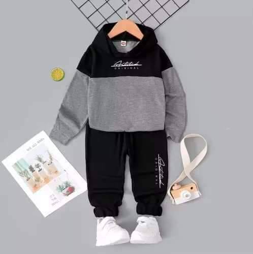 Cut and sew Hoodie and Joggers for kids