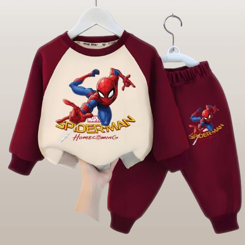 KIDS SPIDER MAN Premium Sweatshirt and Joggers