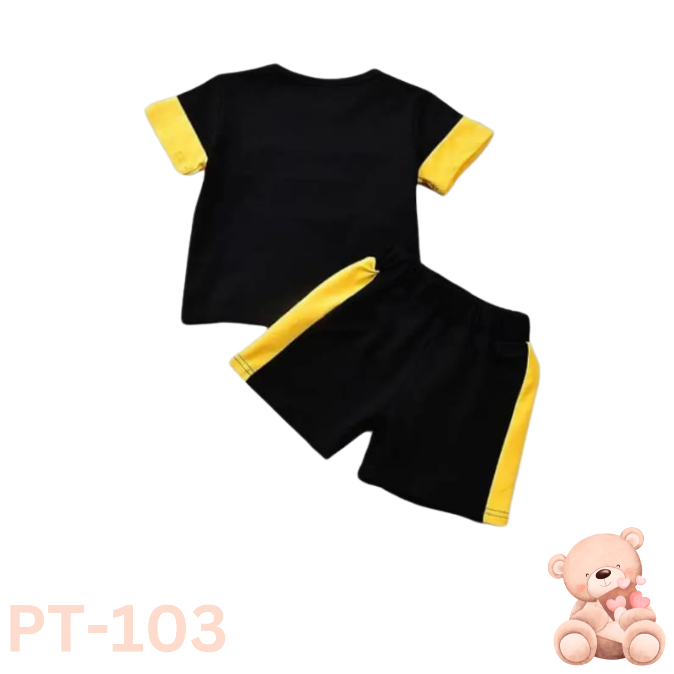 Baby short sleeve t-shirt and pant set Premium.