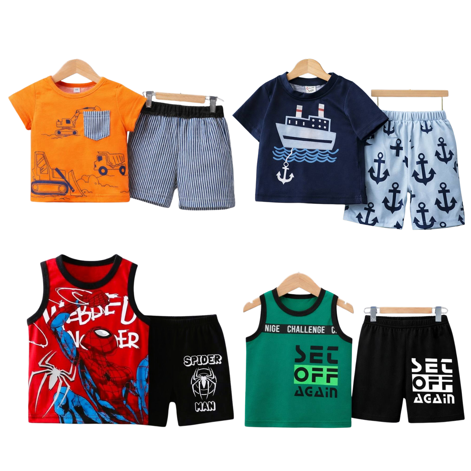 T-Shirt COMBO FOR BABY BOYS & GIRLS.
