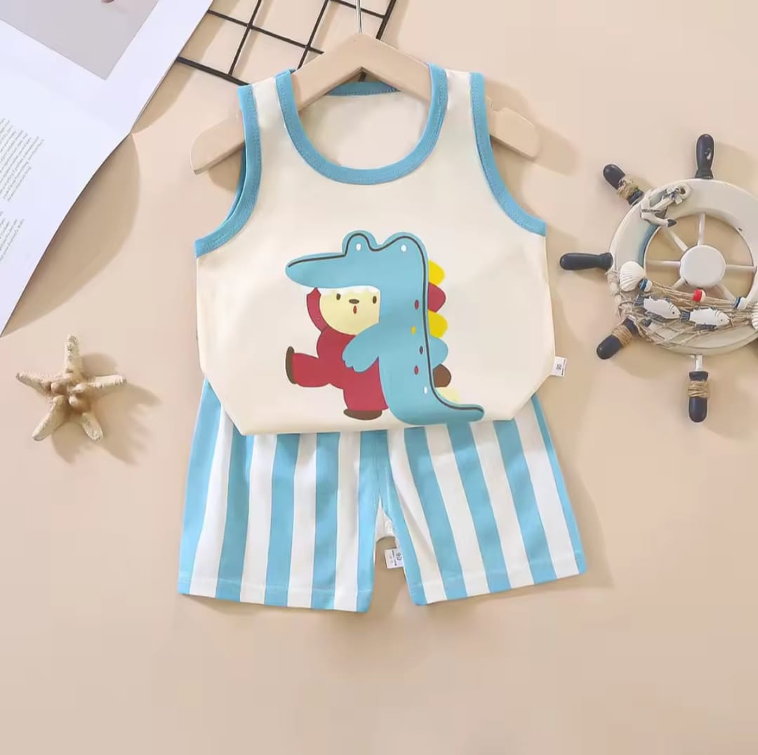 Dino sleeveless t-shirt for Kids