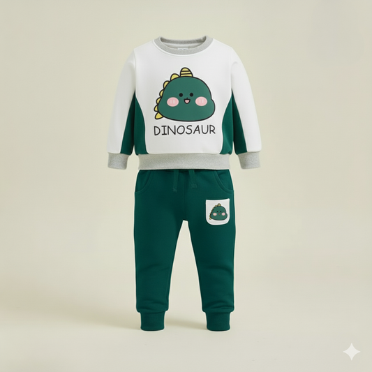 Winter DINOSAUR Premium Sweatshirt and Joggers