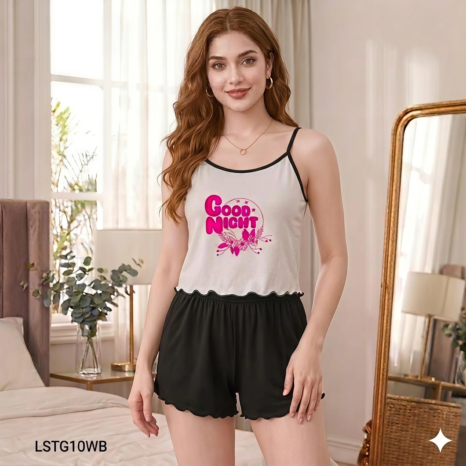 🌸 Stay Cool & Chic – Women’s  Comfortable Short Tops Set 🌸