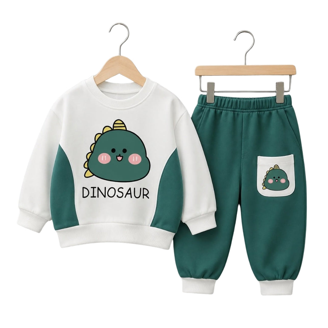 Winter DINOSAUR Premium Sweatshirt and Joggers