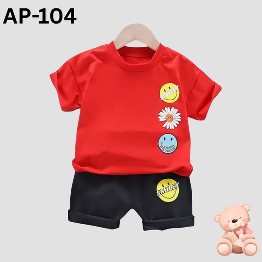 EMOJI Baby Short Sleeve T-Shirt Set