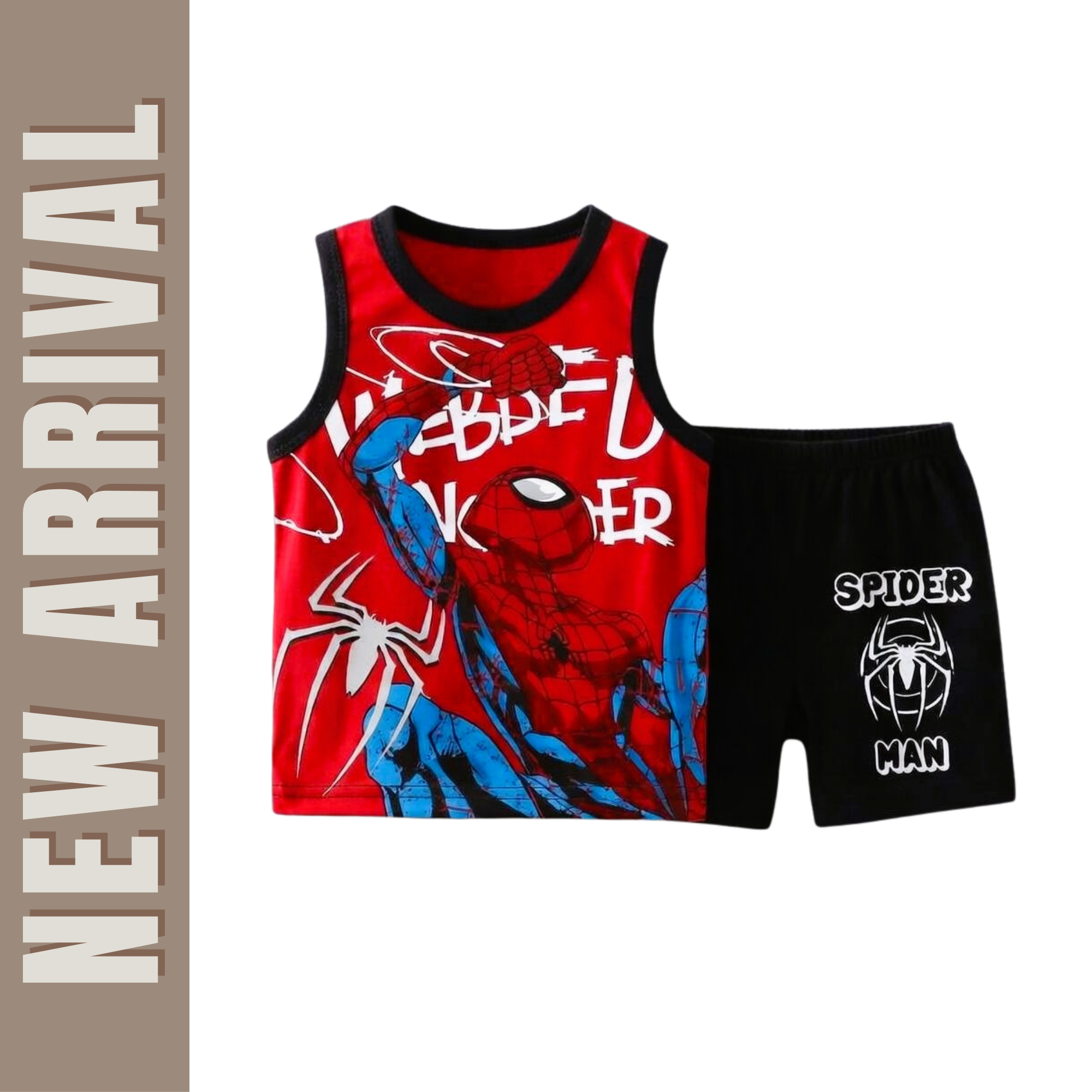 Summer Sleeveless T -shirt for kids